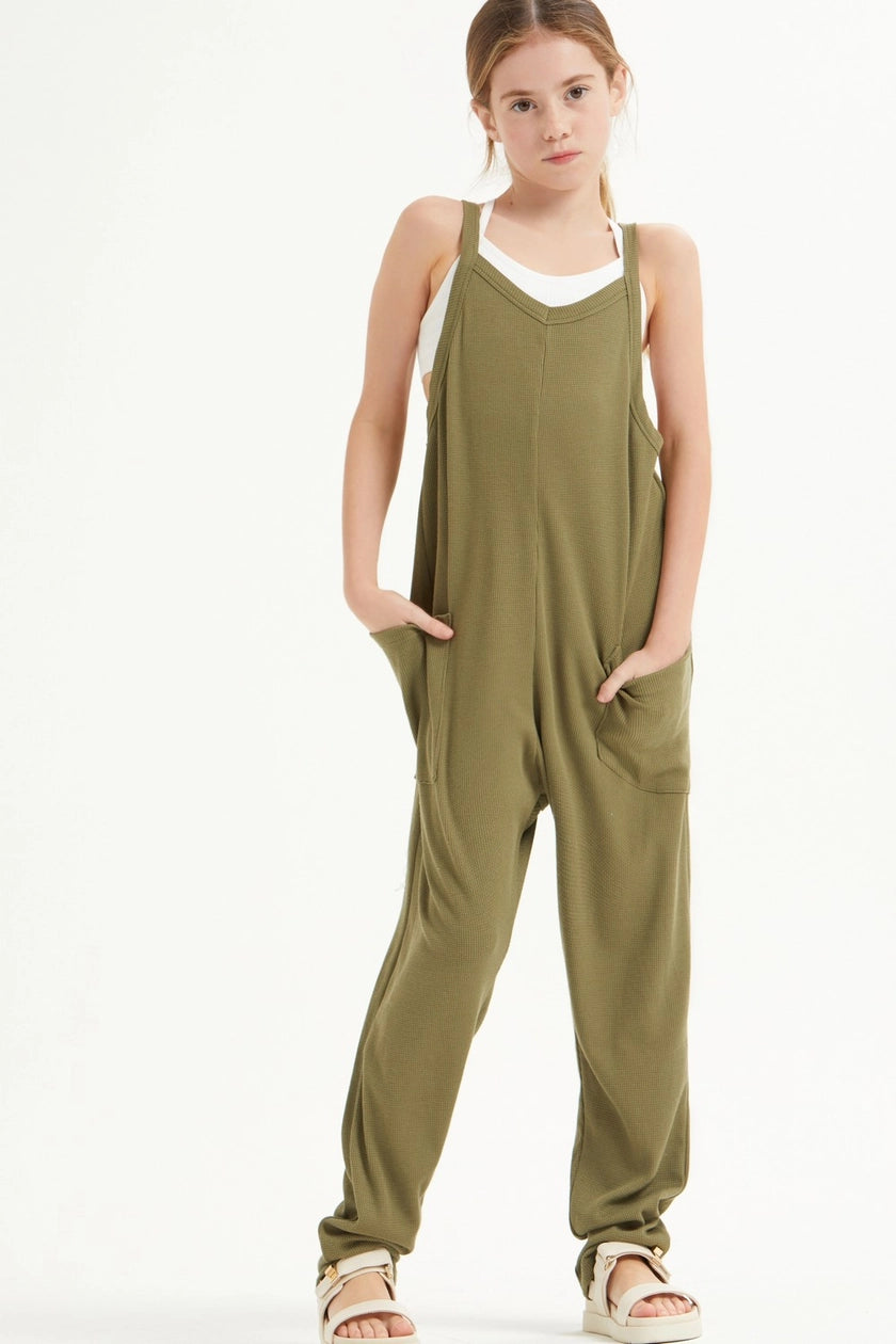 Good Girl Sleeveless Jumpsuit | Vagabond Apparel Boutique