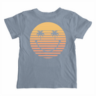 Tiny Whales Golden T-Shirt Faded Navy