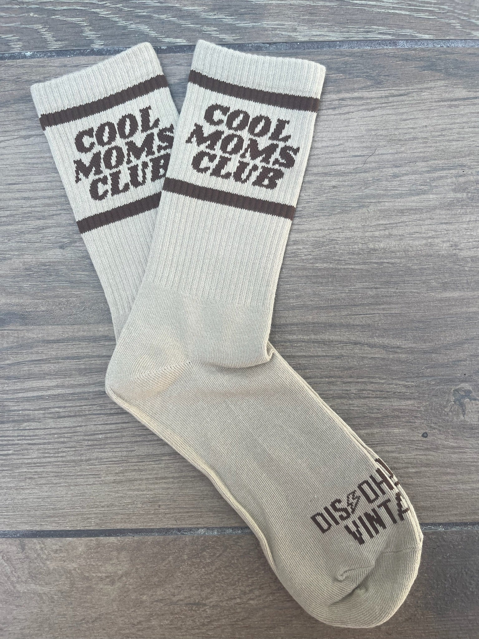 Disohrted Vintage Cool Mom Socks | Vagabond Apparel Boutique