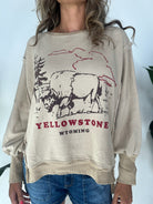 Free People Graphic Camden Yellowstone Bison | Vagabond Apparel Boutique