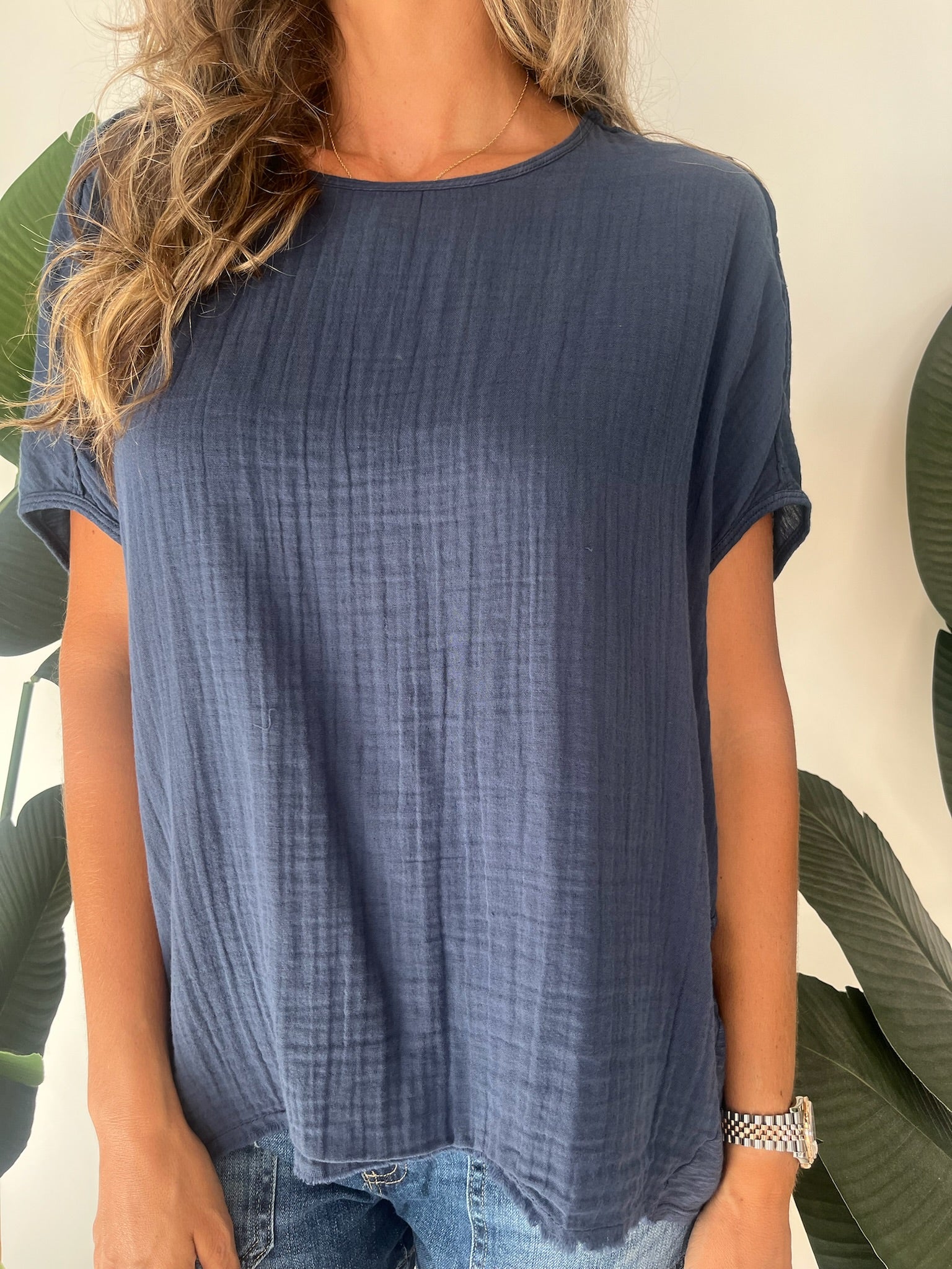 Fresh Laundry Single Gauze Top | Vagabond Apparel Boutique