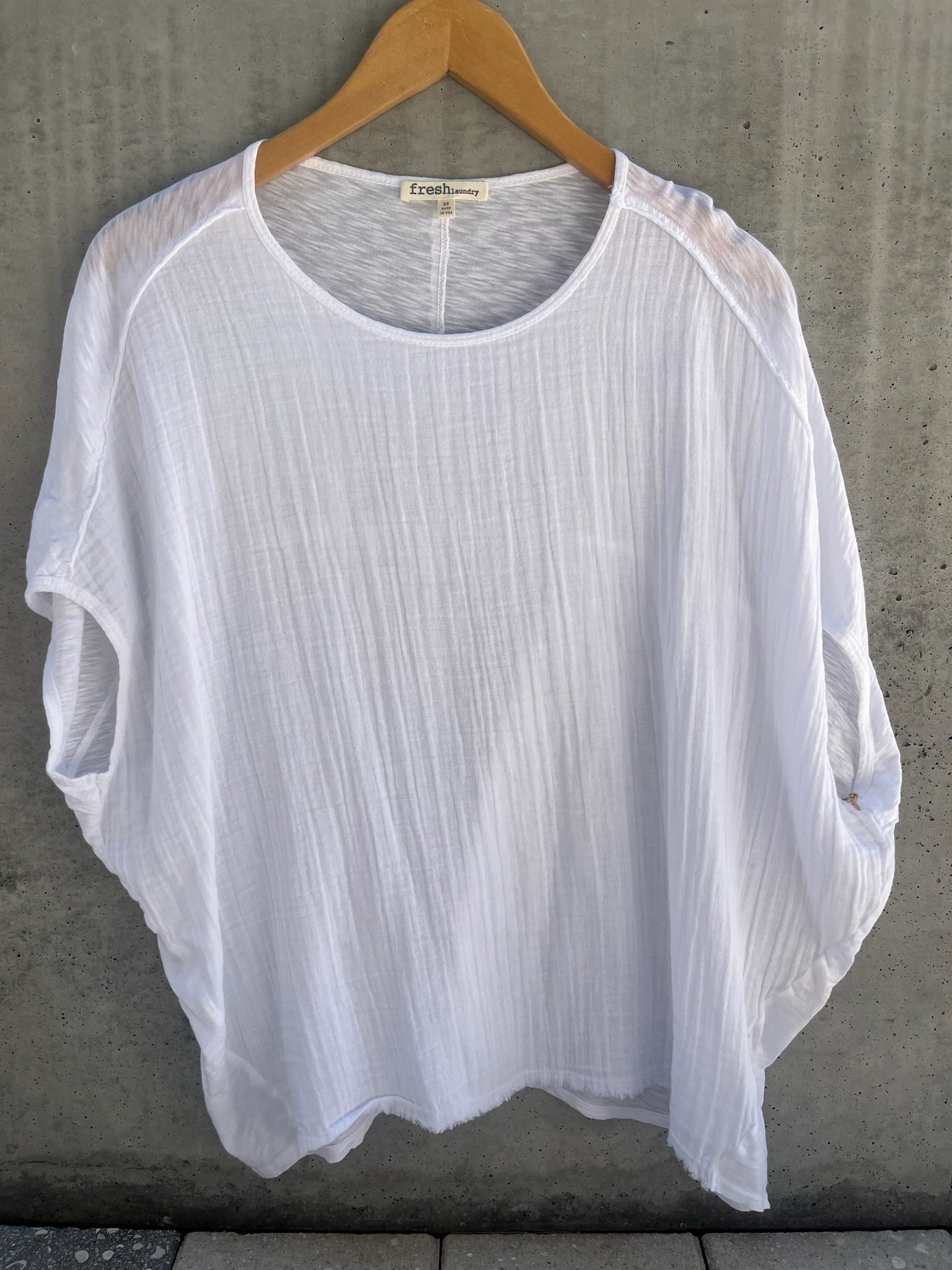 Fresh Laundry Single Gauze Top | Vagabond Apparel Boutique