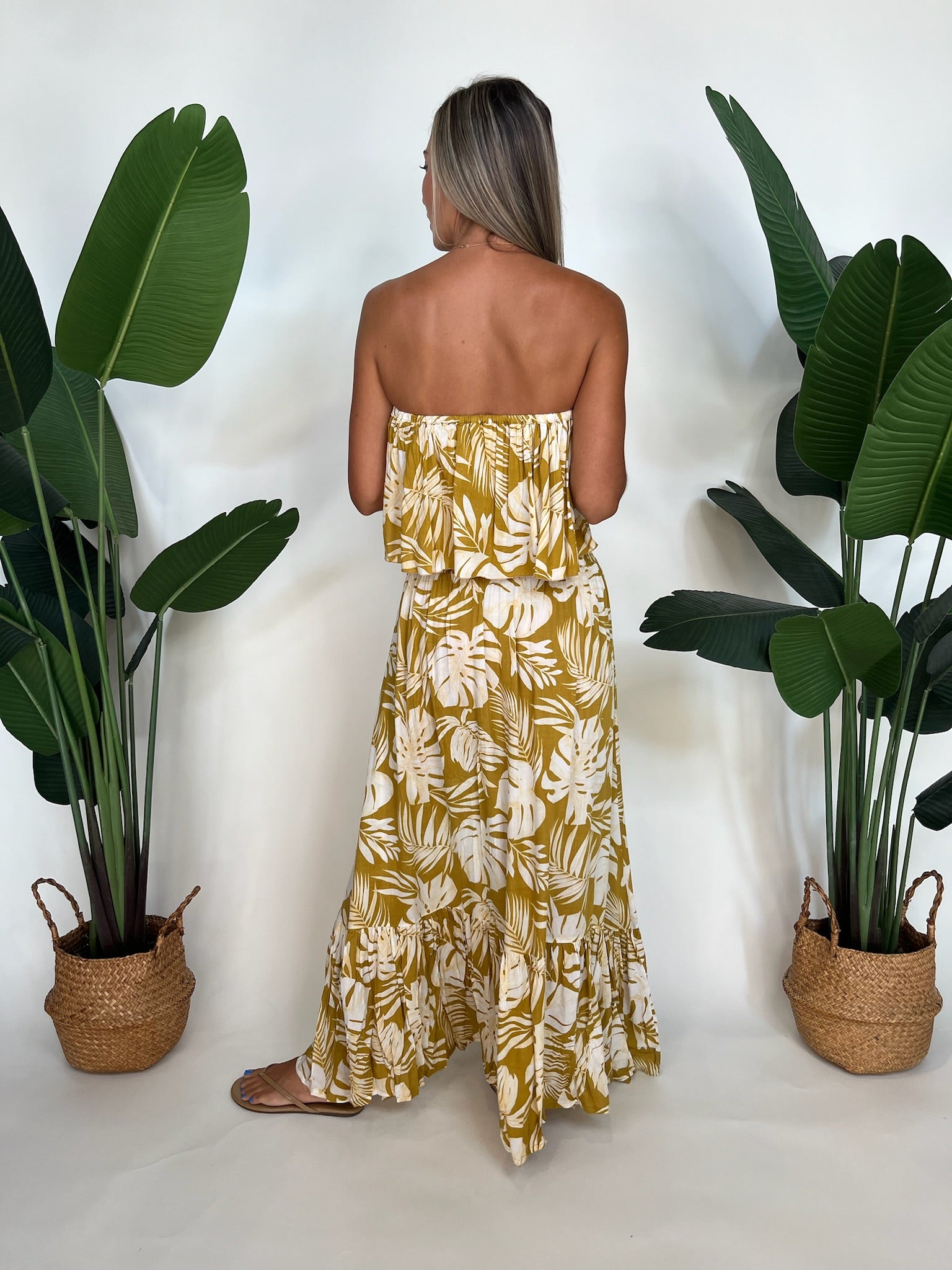 Tiare Hawaii Bungalow Maxi Gold | Vagabond Apparel Boutique