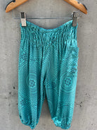 PiYoga Teal Flower Of Life Baby Pants | Vagabond Apparel Boutique