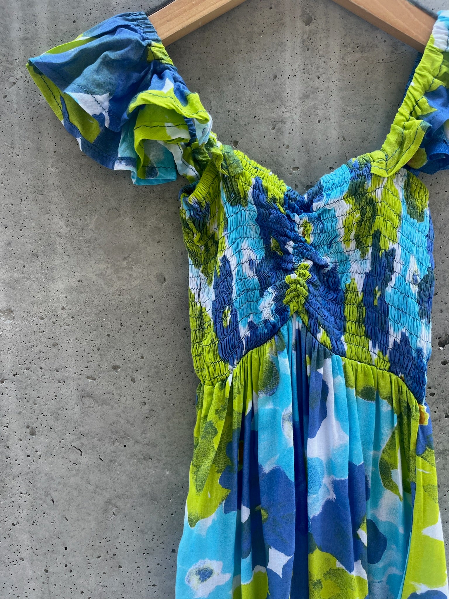 Tiare Hawaii Kid Hollie Dress Watercolor | Vagabond Apparel Boutique