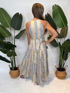 Oliphant Long Tiered Tassel Dress Samoa | Vagabond Apparel Boutique