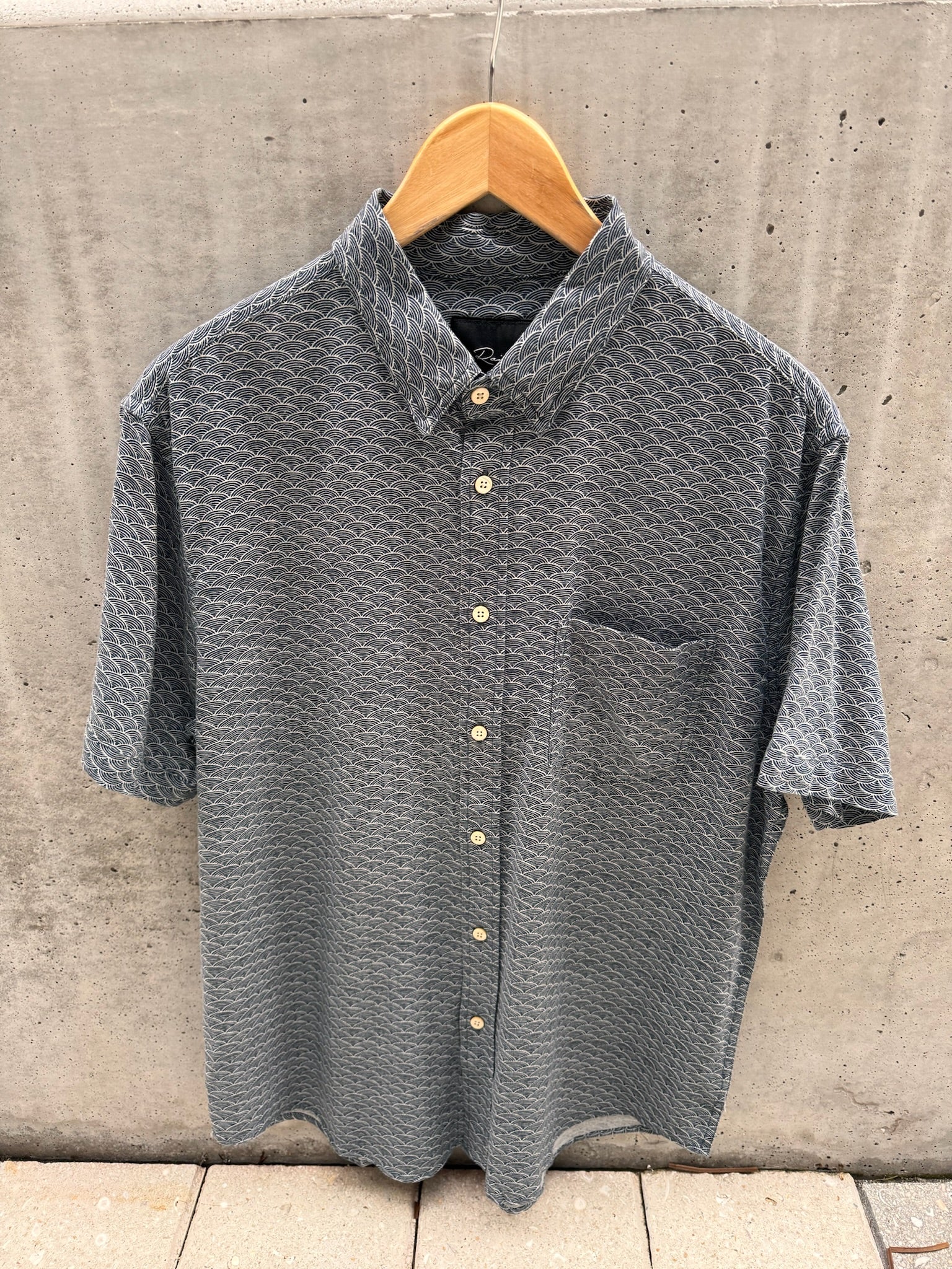 Rails Men Carson Button Up Hama Wave