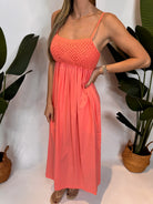 Rails Meeka Dress Hot Coral