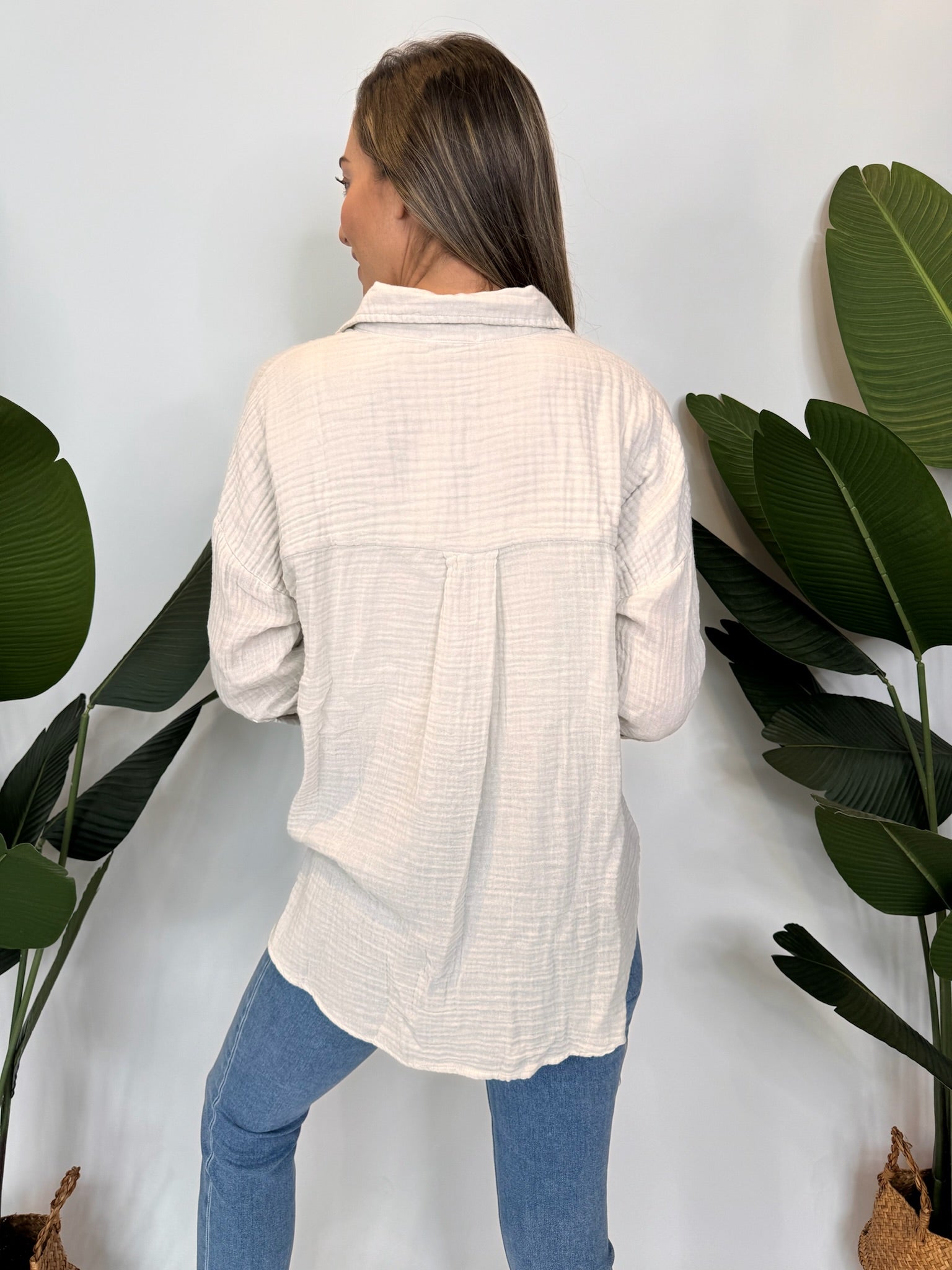 Felicite Dropped Shoulder Shirt