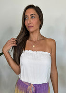 Khush Bali Top White | Vagabond Apparel Boutique