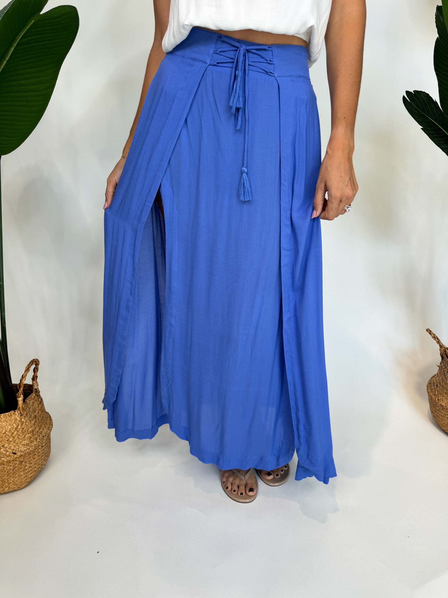 Khush Volcano Skirt Palace Blue | Vagabond Apparel Boutique