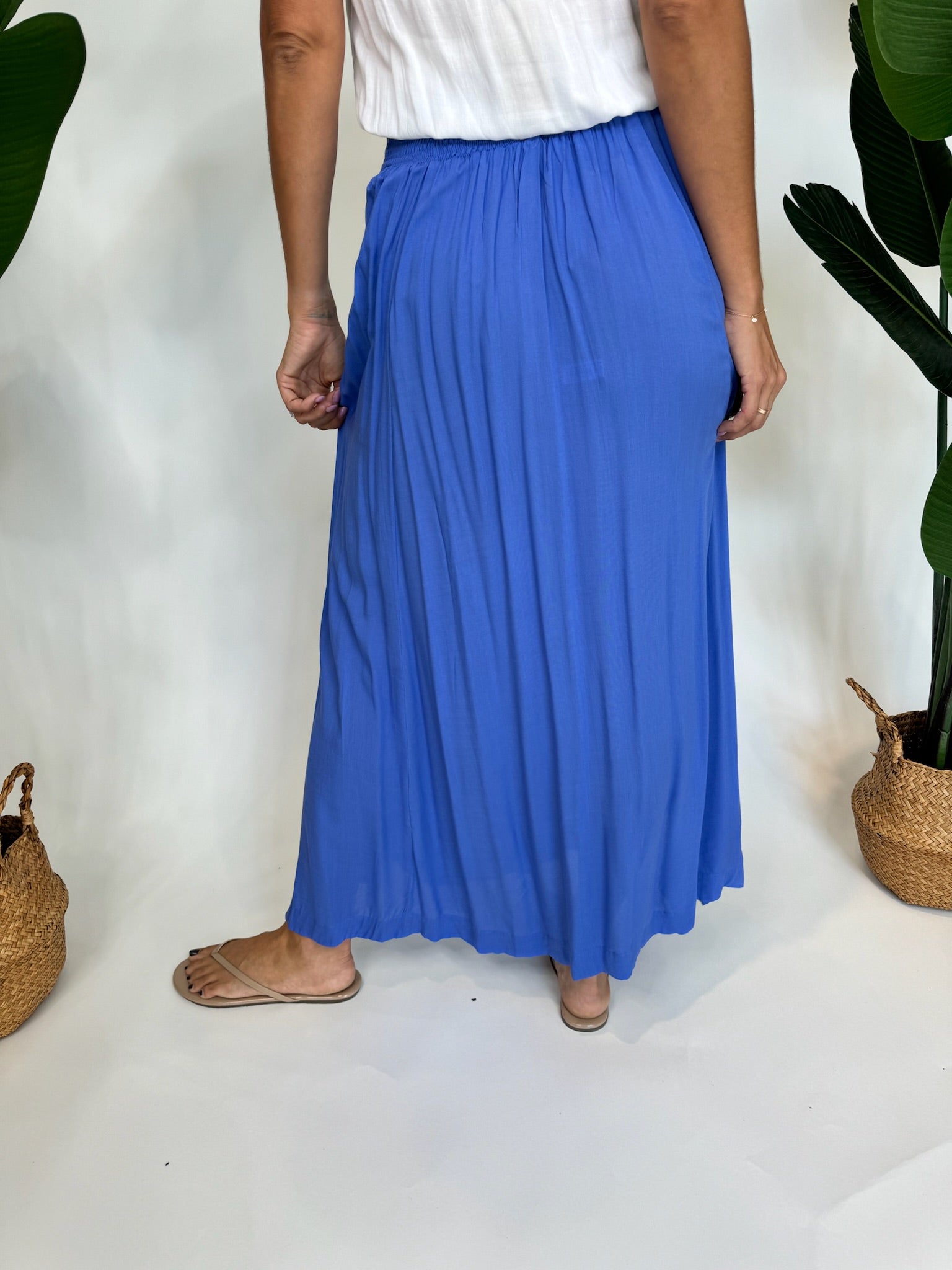 Khush Volcano Skirt Palace Blue | Vagabond Apparel Boutique