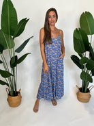 Khush Tahiti Dress Palm Indigo | Vagabond Apparel Boutique