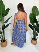 Khush Tahiti Dress Palm Indigo | Vagabond Apparel Boutique