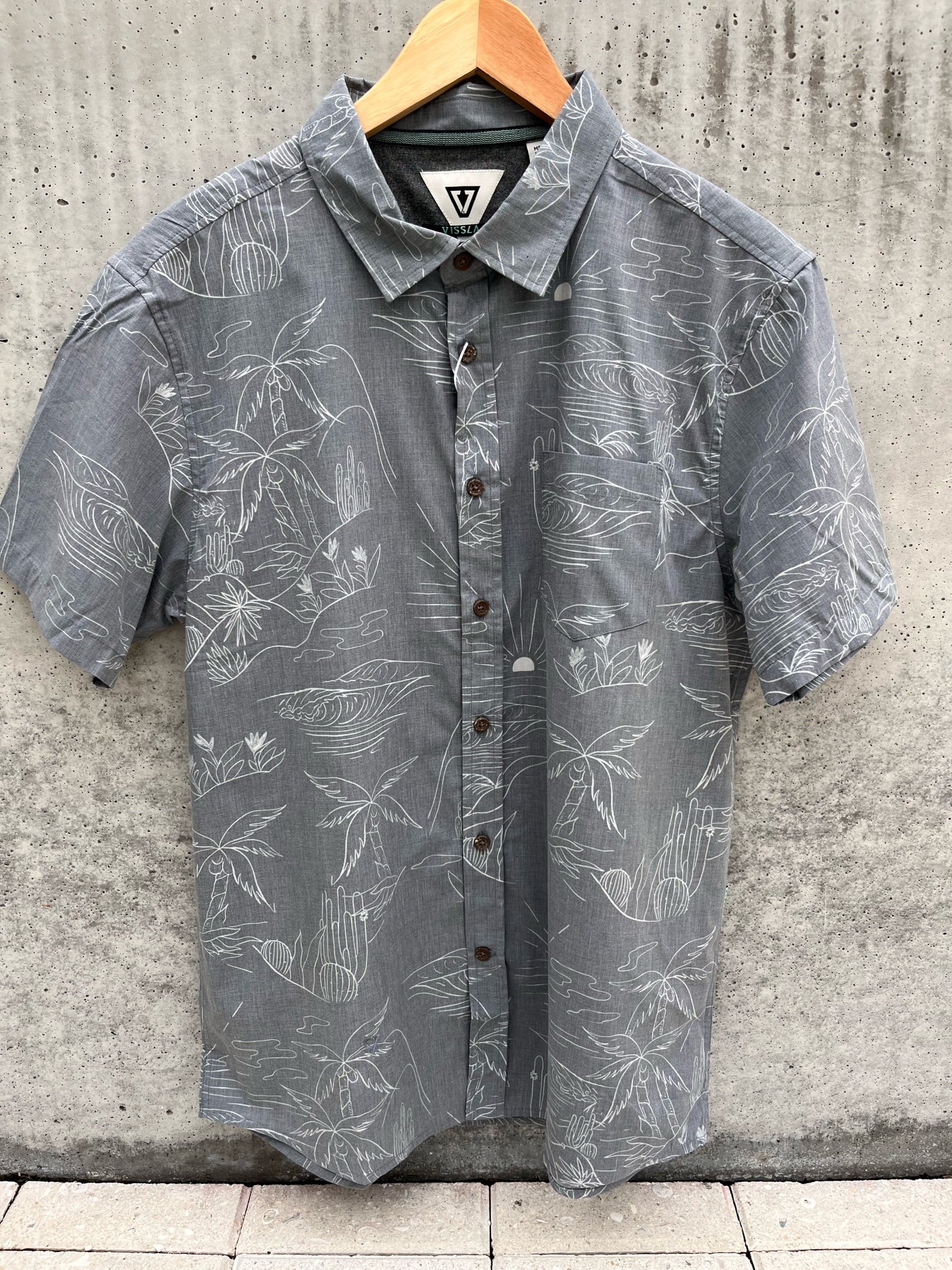 Vissla Desert Barrels Eco SS Shirt Midnight