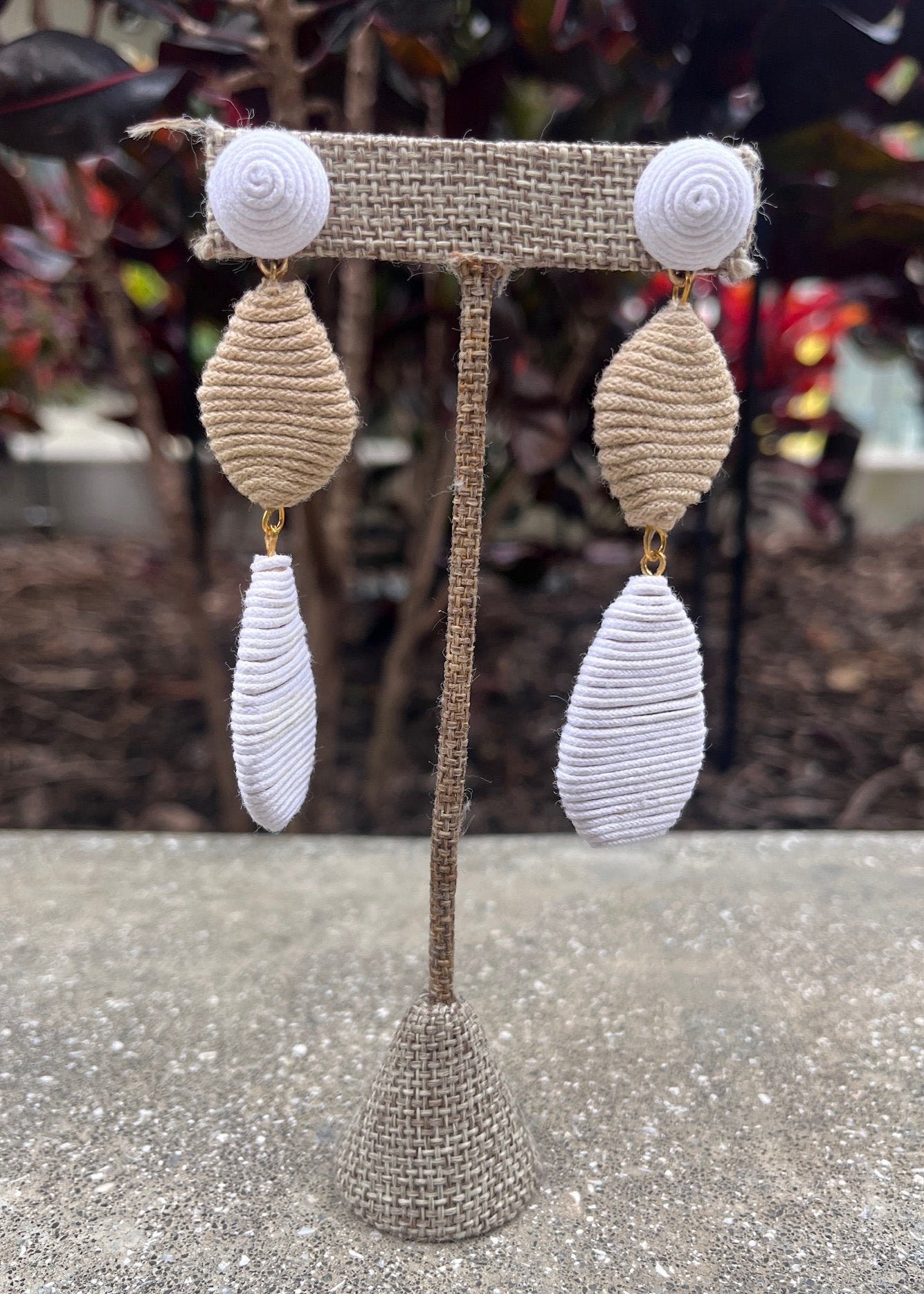 GSA Wrapped Drop Earrings | Vagabond Apparel Boutique