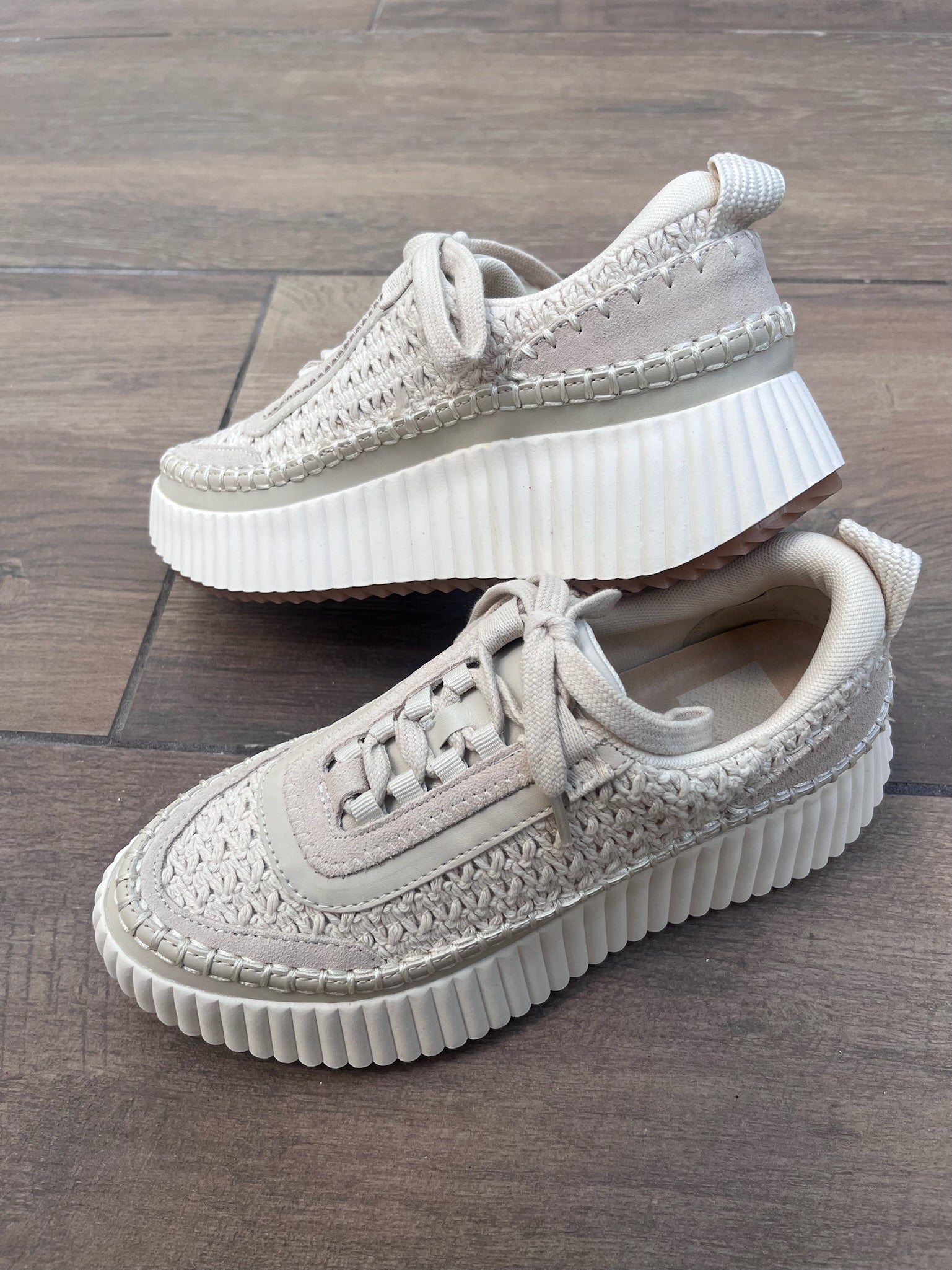 Dolce Vita Dolen Sneakers Sandstone Knit