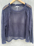 Stitch Drop Daily Mesh Sweater | Vagabond Apparel Boutique