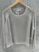 Stitch Drop Daily Mesh Sweater | Vagabond Apparel Boutique