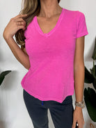 Sundry V Neck Tee