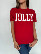 Z Supply Jolly Boyfreind Tee Haute Red | Vagabond Apparel Boutique