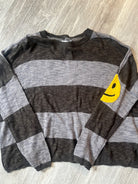 Stitch Drop Happy Face Sweater | Vagabond Apparel Boutlque