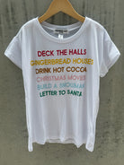 Suburban Riot Kid Christmas List Classic Tee White | Vagabond Apparel Boutique