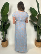 Khush Leilani Dress Palm Sky | Vagabond Apparel Boutique