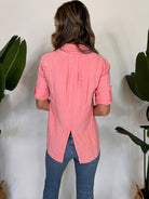 Bella Dahl Split Back Button Down