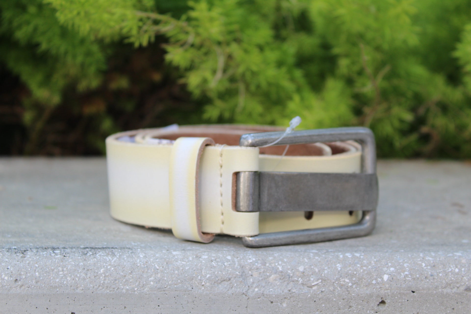 Free People Jona Belt Distressed Ivory | Vagabond Apparel Boutique