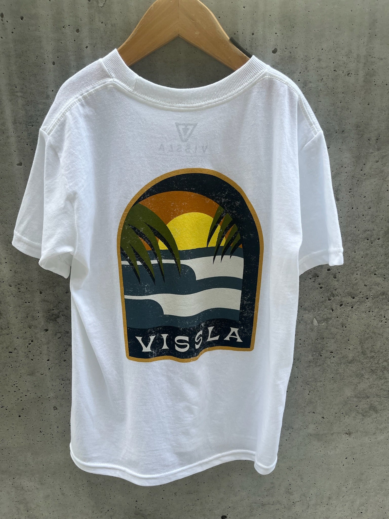 Vissla Kid Out The Window Tee White