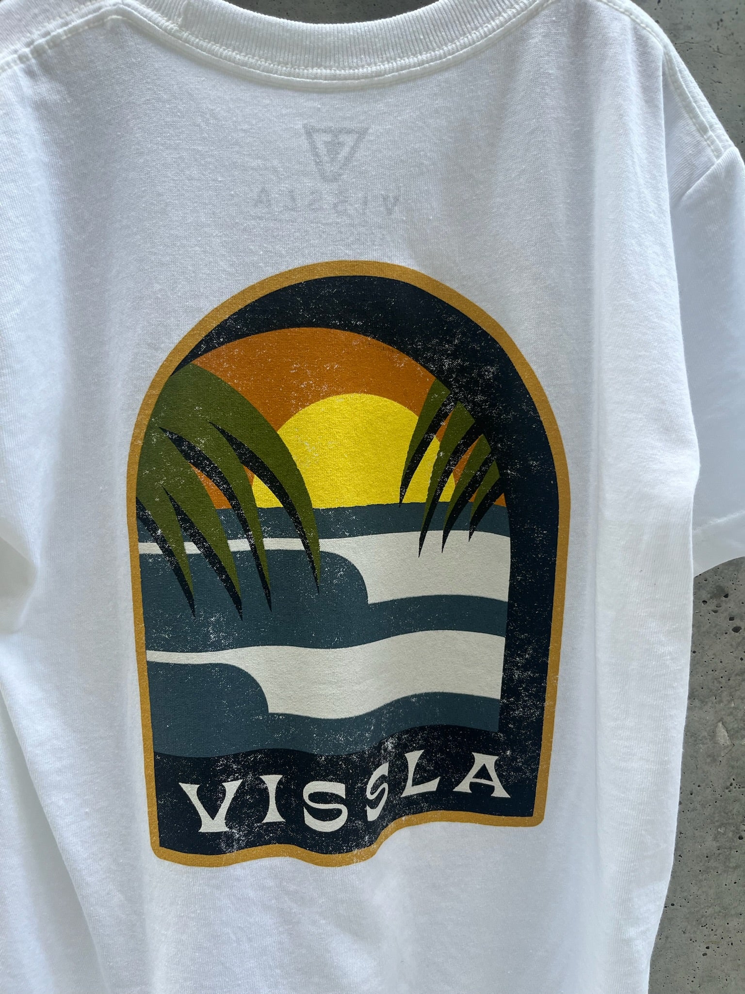 Vissla Kid Out The Window Tee White