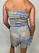 Khush Kamea Romper Steel Blue | Vagabond Apparel Boutique