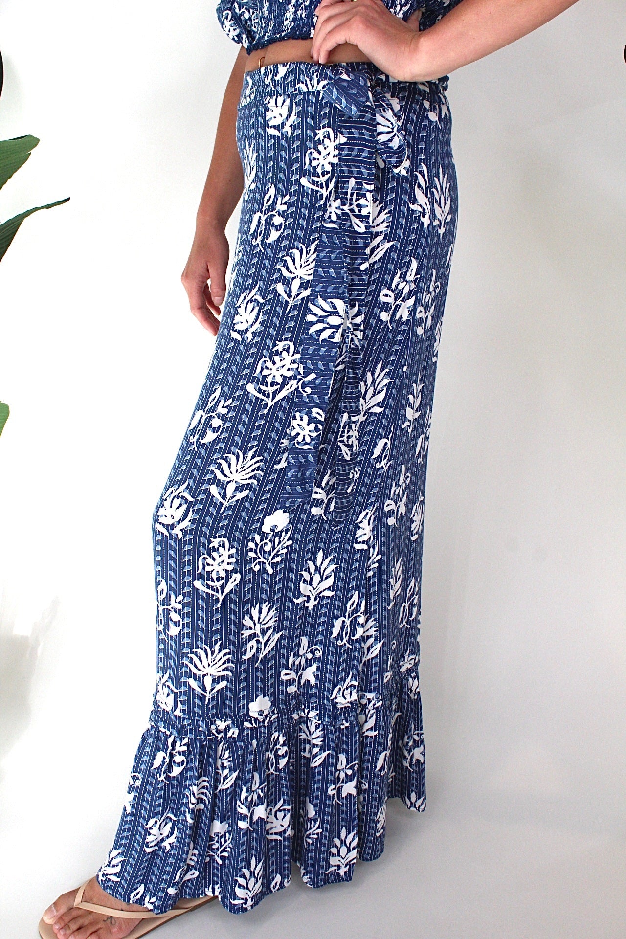 Skemo Nostalgia Layla Skirt Indigo | Vagabond Apparel Boutique