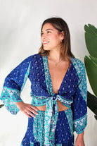 Walker & Wade Boho Top Peacock | Vagabond Apparel Boutique