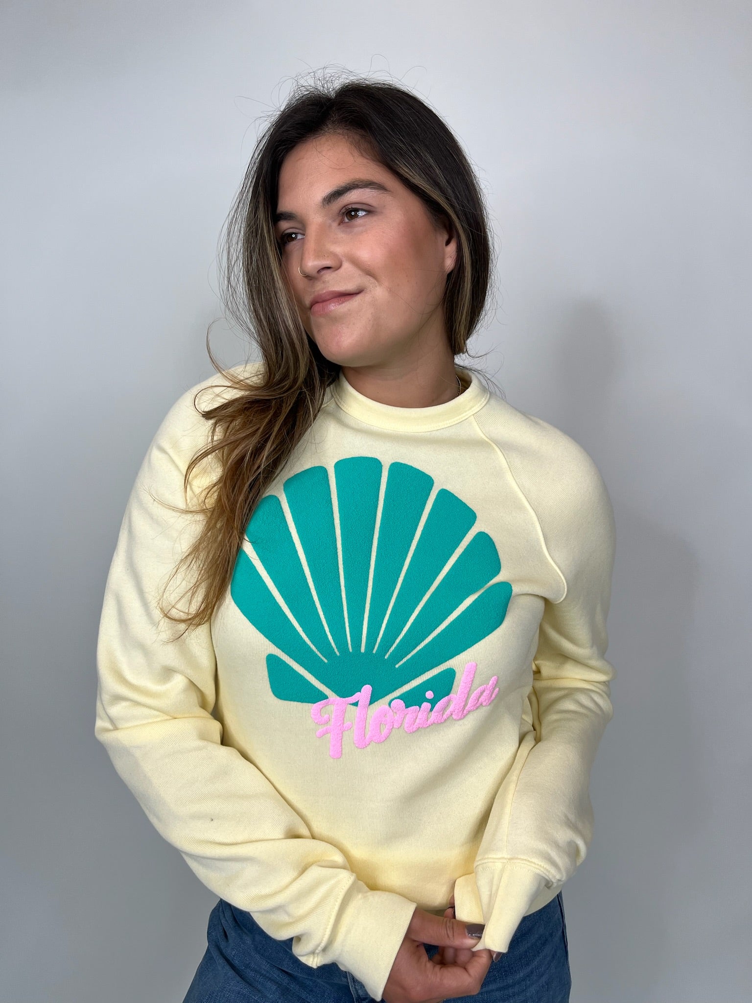 Niki Art Florida Retro Pullover | Vagabond Apparel Boutique