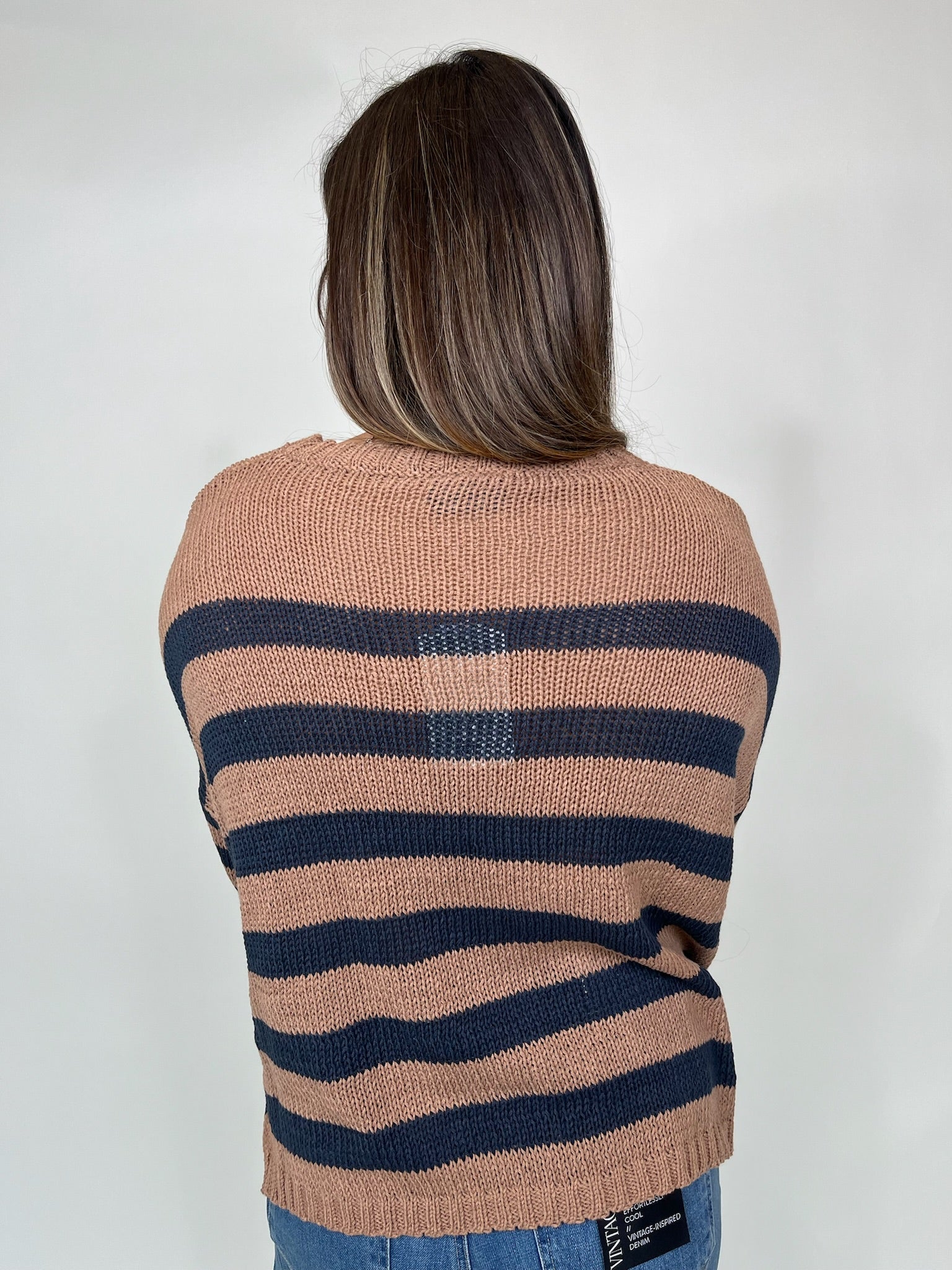 Wooden Ships Taylor Stripe Crew | Vagabond Apparel Boutique