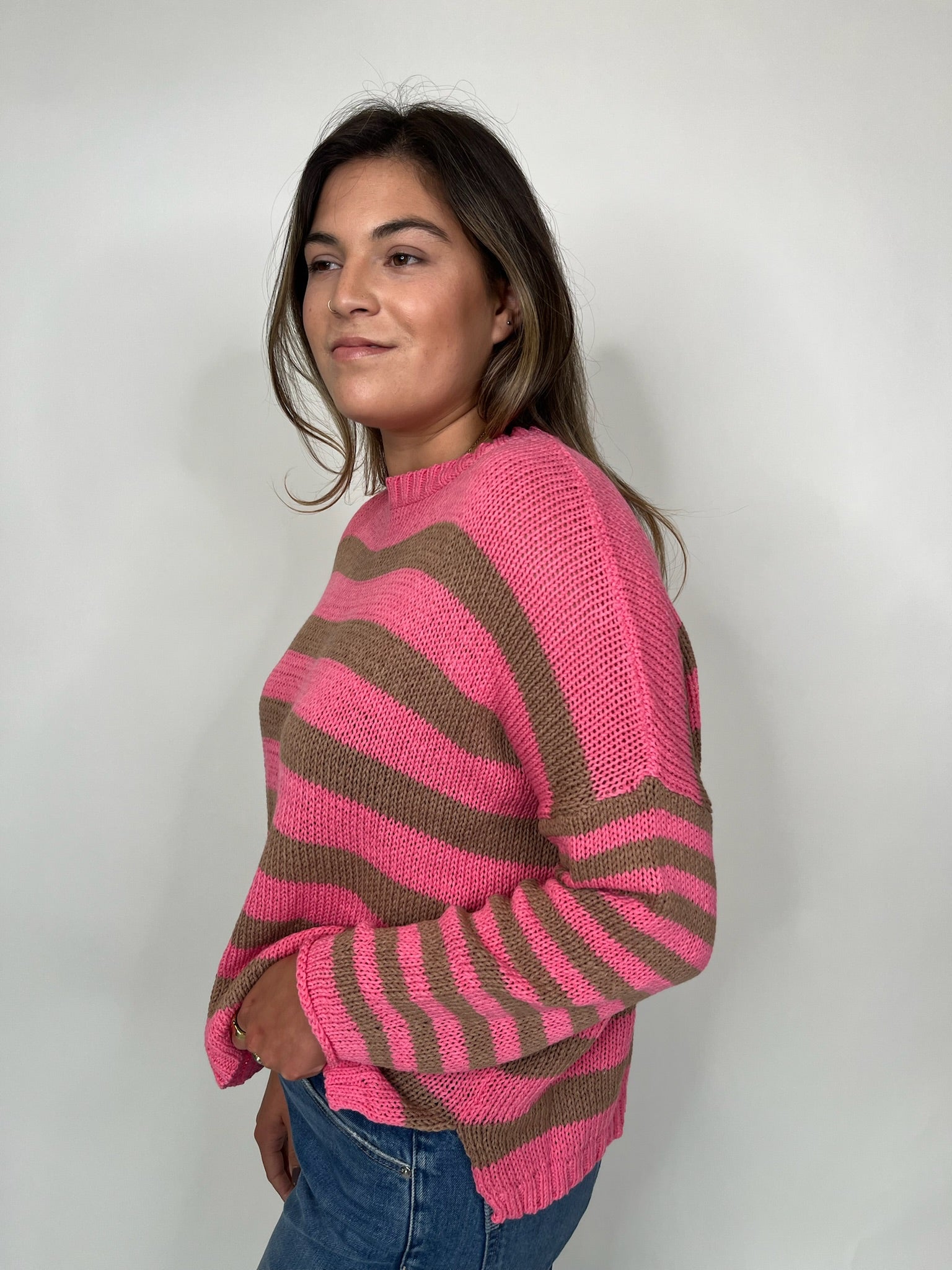 Wooden Ships Taylor Stripe Crew | Vagabond Apparel Boutique