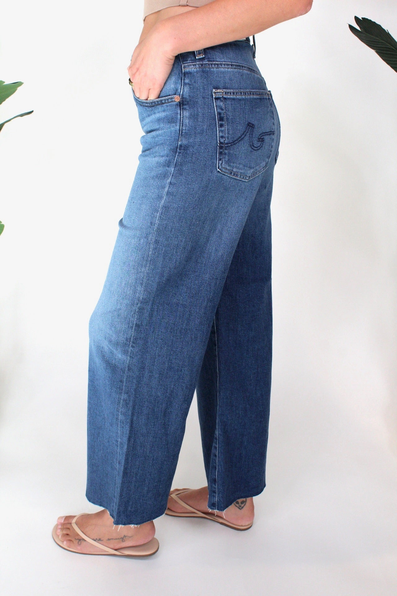 Ag wide leg jeans best sale