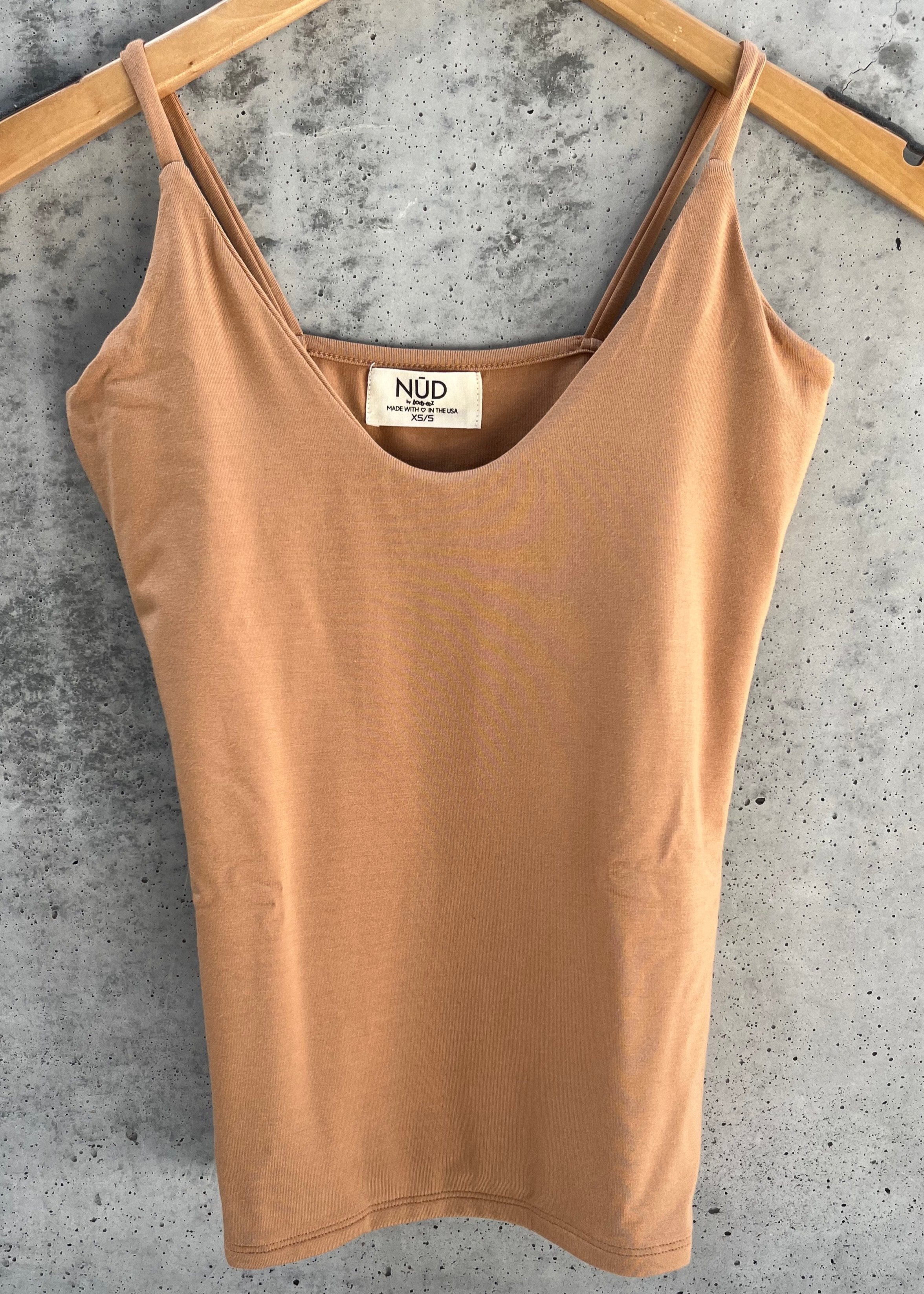 Boob-eez Nesha Tank Medium Nũd | Vagabond Apparel Boutique