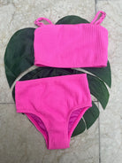 Feather 4 Arrow Bungalow Tankini Hot Pink