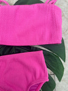 Feather 4 Arrow Bungalow Tankini Hot Pink