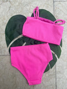 Feather 4 Arrow Bungalow Tankini Hot Pink