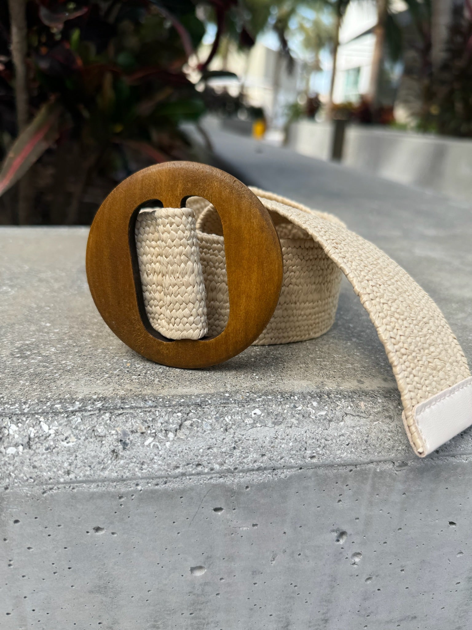 GSA Wood Buckle Belt | Vagabond Apparel Boutique