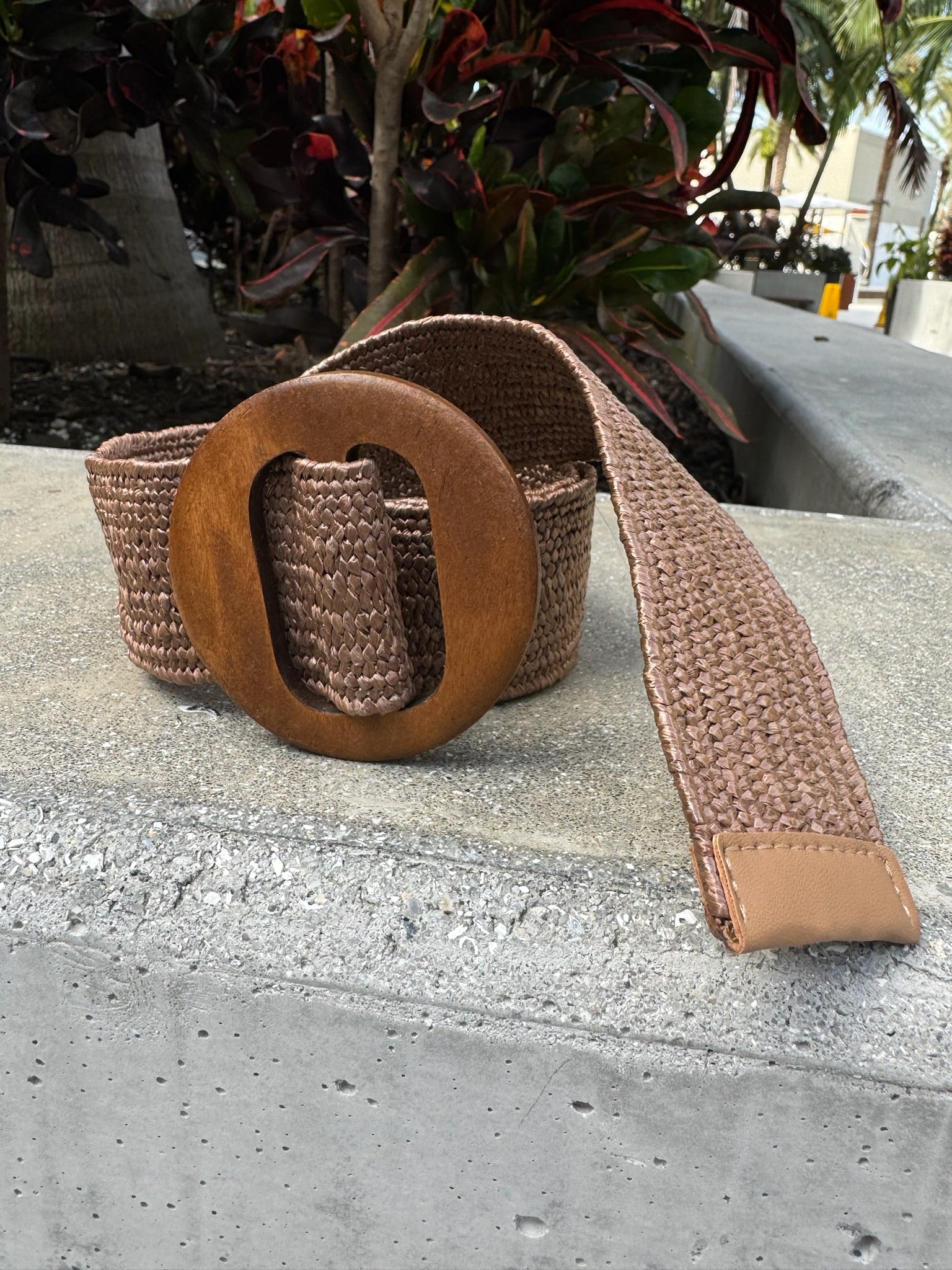 GSA Wood Buckle Belt | Vagabond Apparel Boutique