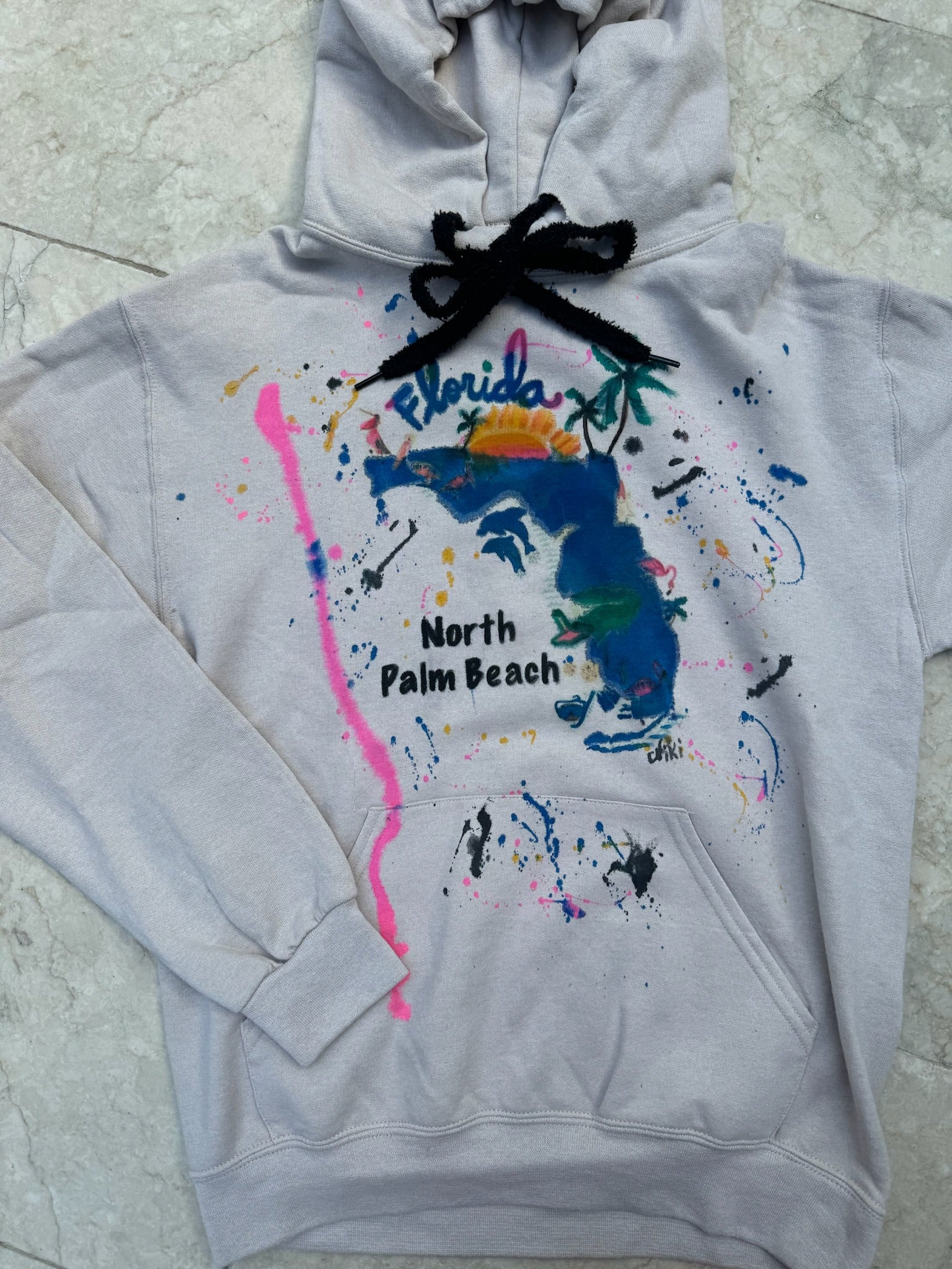 Niki Art North Palm Beach Hoodie | Vagabond Apparel Boutique