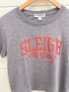 Suburban Riot Sleigh All Day Womens Crop Tee | Vagabond Apparel Boutique