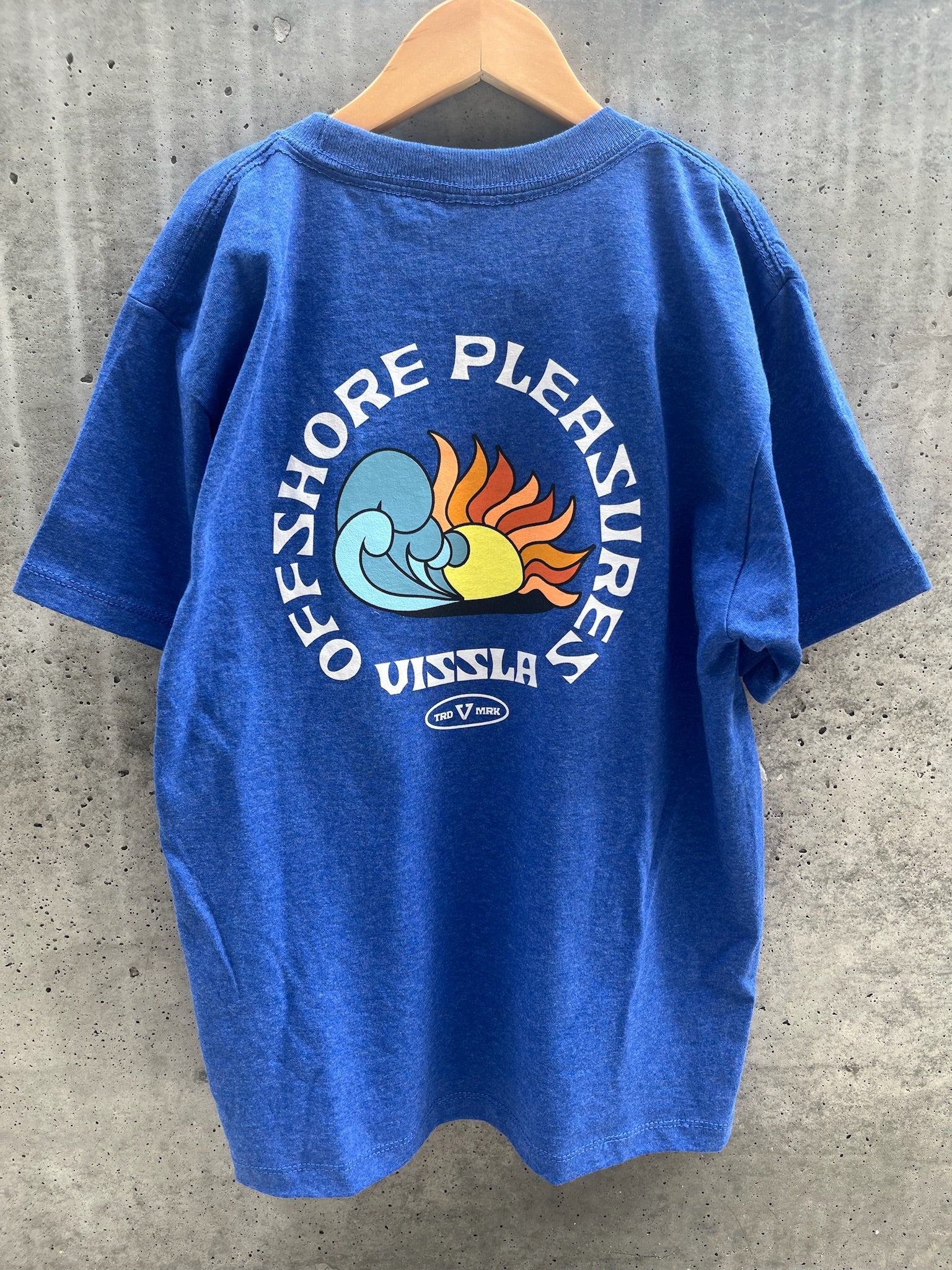 Vissla Boy Offshore Tee Royal Heather