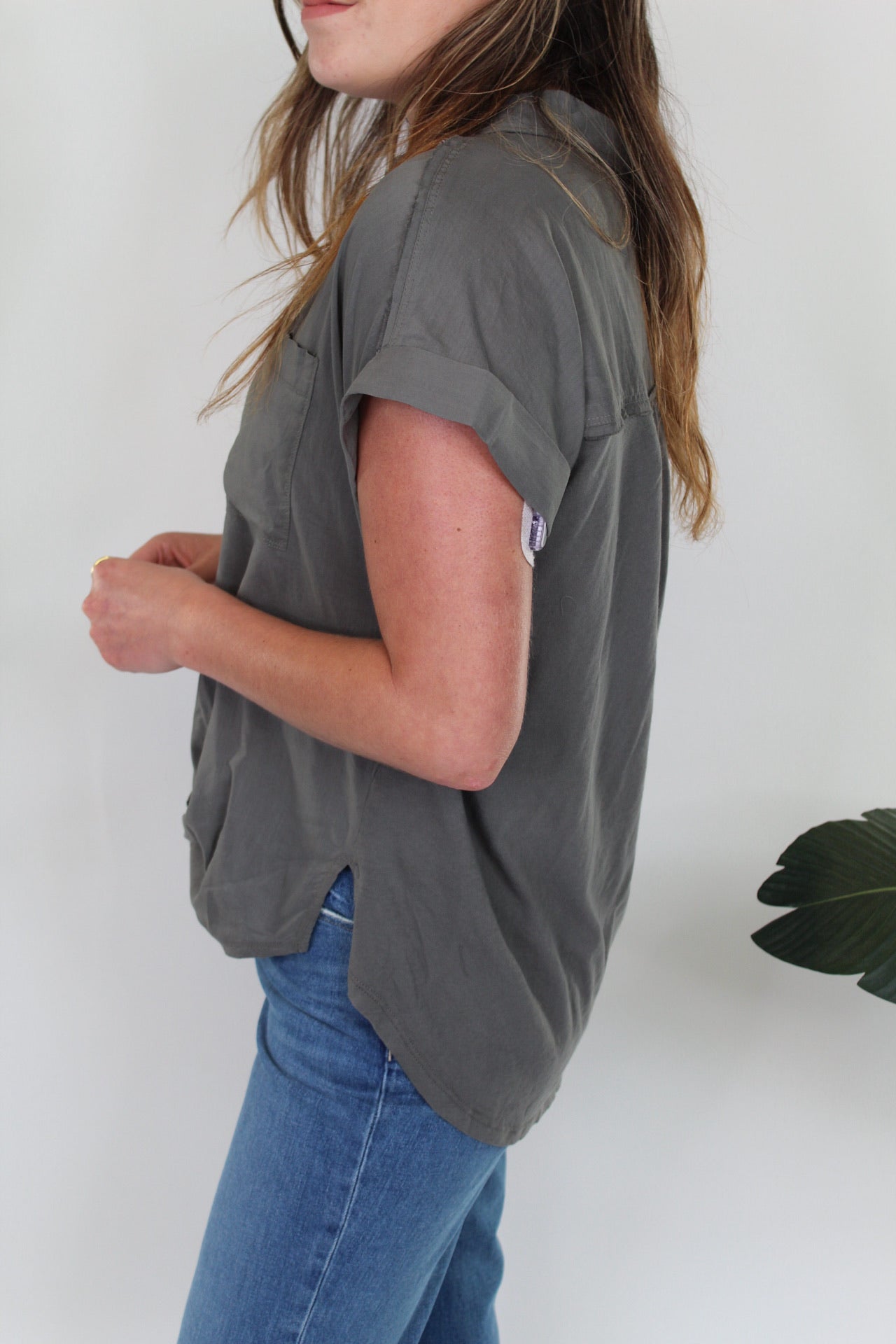 Splendid Short Sleeve Paige Shirt | Vagabond Apparel Boutique