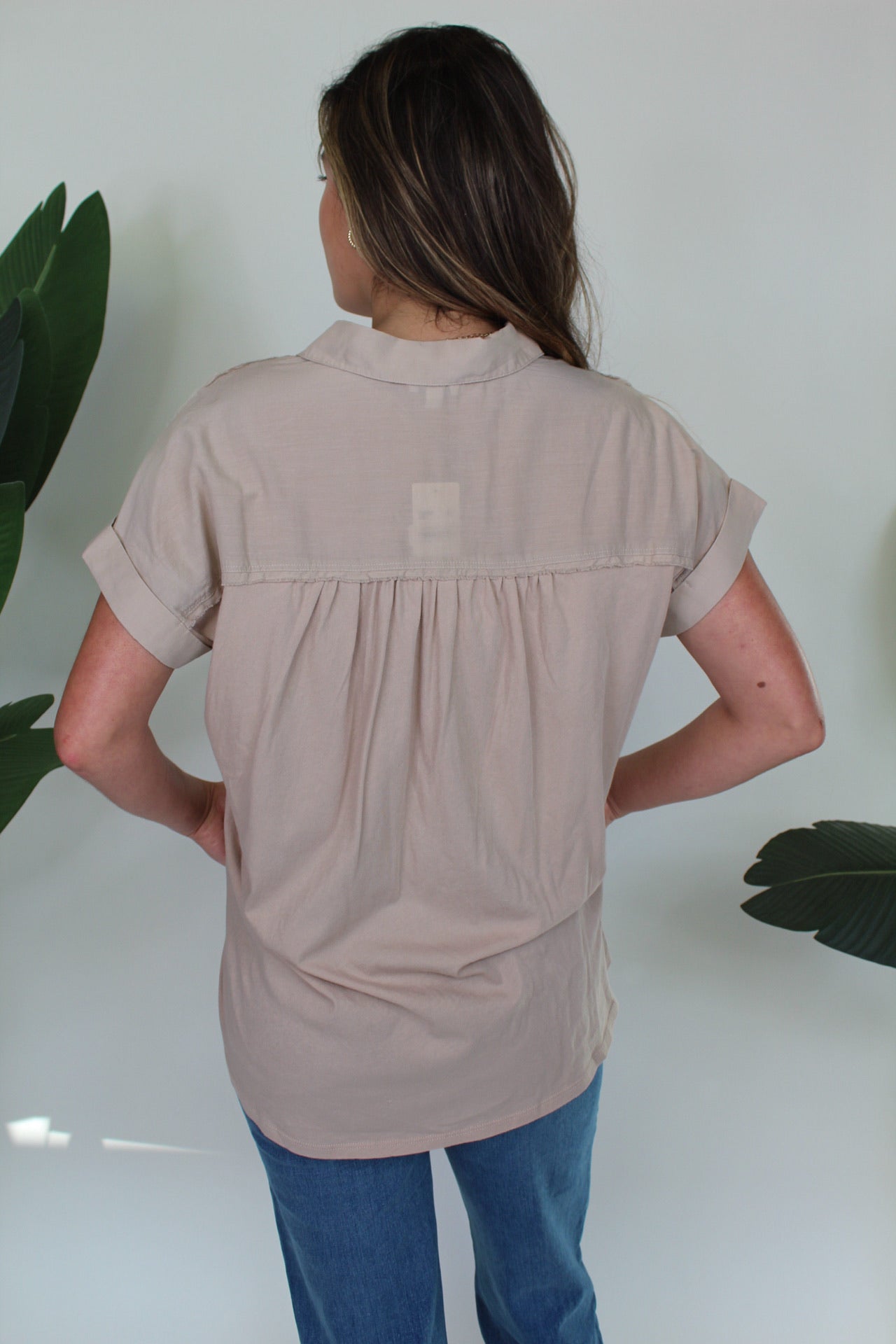 Splendid Short Sleeve Paige Shirt | Vagabond Apparel Boutique